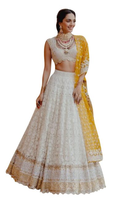TRENDMALLS Women’s Georgette Embroidery Lehenga Choli with Dupatta | Bridal Wedding Lehenga Choli for women by VintaVool