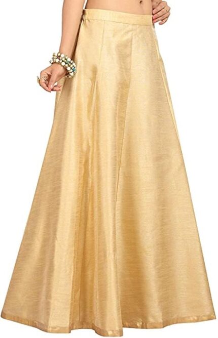 Studio Shringaar Women’s Readymade Polyester Maxi Skirt Lehenga by VintaVool