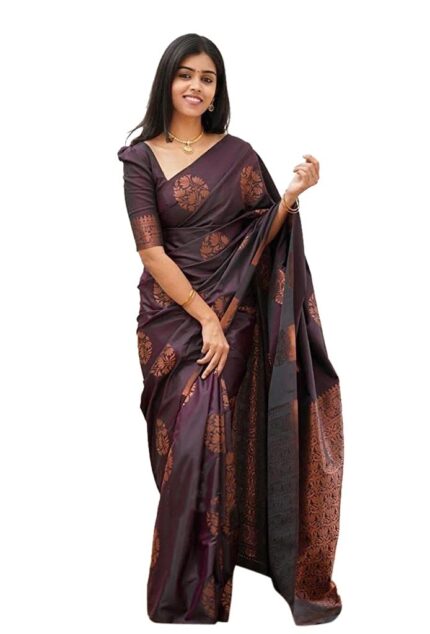 Yashika Women Cotton Saree by VintaVool