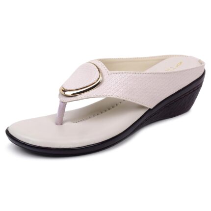 TRASE Women’s Fashion Sandal | Faux Leather, Comfortable & Stylish Wedges | Ideal for Casual & Formal Occasions 2 inches heel by VintaVool