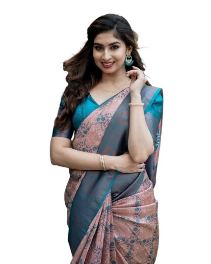 Avantika Fashion Women’s Kanjivaram Soft Silk Banarasi Sarees With Blouse Piece by VintaVool