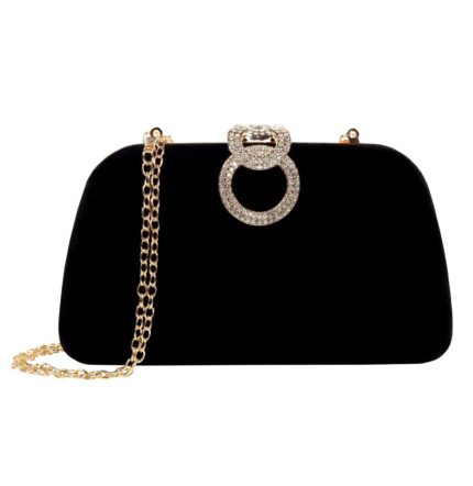 Feelon Clutch Purses For Women, Evening Bag with Detachable Chain Shoulder Bag for Party Wedding Evening Dress by VintaVool