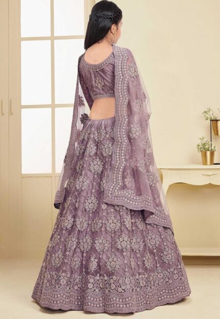 Suppar Sleave Traditional Ethnic Wear for Girls Designer Embroidered Kids Lehenga Choli by VintaVool
