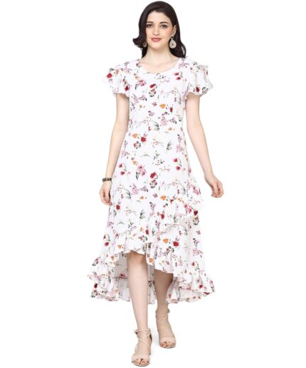 OOMPH! Women’s Wrap Long Length Dress by VintaVool